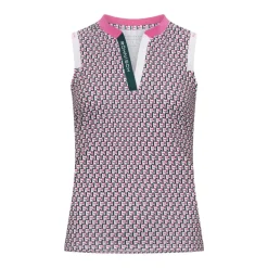 Röhnisch Abby Sleeveless Top Logo-Rose Discount