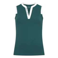 Röhnisch Abby Sleeveless Top Augusta-Green Clearance