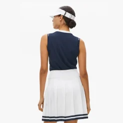 Röhnisch Abby Sleeveless Top Blå Navy-White Sale