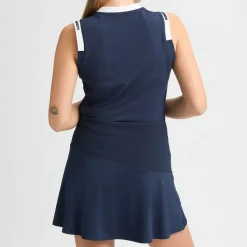 Röhnisch Abby Sleeveless Top Blå Navy-White Sale