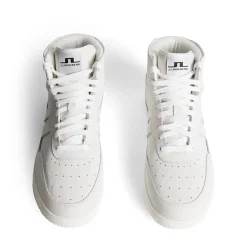 J.Lindeberg Ace High-Top Golf Sneaker Vit White
