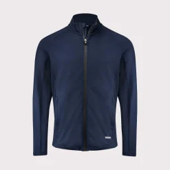 Cutter & Buck Adapt Full Zip Jacket Blå Navy (580) Discount