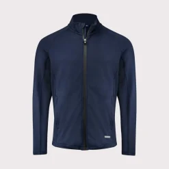 Cutter & Buck Adapt Full Zip Jacket Blå Navy (580) Discount