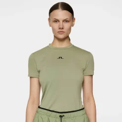 J.Lindeberg Ada T-Shirt Oil-Green Sale