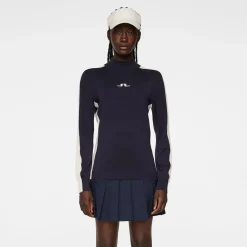 J.Lindeberg Adia Knitted Sweater Blå JL Navy New