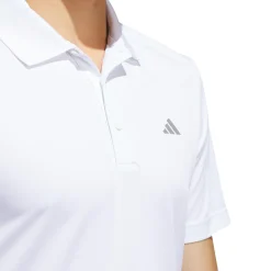 Adidas Adi Performance Polo Shirt Vit White New