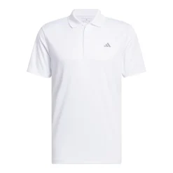 Adidas Adi Performance Polo Shirt Vit White New