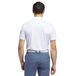Adidas Adi Performance Polo Shirt Vit White New
