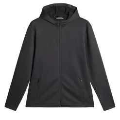 J.Lindeberg Aerial Full Zip Hood Asphalt Sale