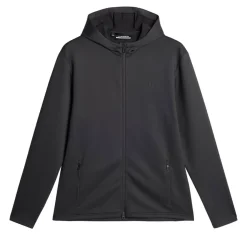 J.Lindeberg Aerial Full Zip Hood Asphalt Sale