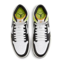 Nike Air Jordan I High G M Golf White-Black-University Gold-Volt Hot