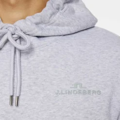 J.Lindeberg Alpha Hood Light-Grey-Melange Online
