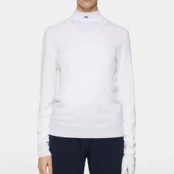 J.Lindeberg Amaya Knitted Sweater Vit White Best