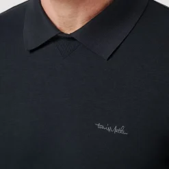 Travis Mathew Amenities Collar Cre Svart Black