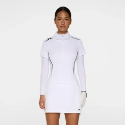 J.Lindeberg Amy Skirt Vit White Outlet