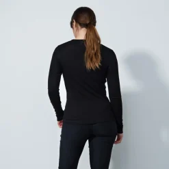 Daily Sports Ancona Ls Round Neck Svart Black New