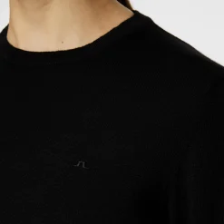 J.Lindeberg Aria Knitted Sweater Svart Black Clearance