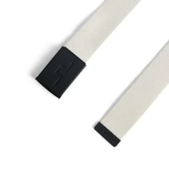 J.Lindeberg Arvo Webbing Belt Vit White Sale