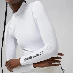 J.Lindeberg Asa Soft Compression Top Vit White Hot