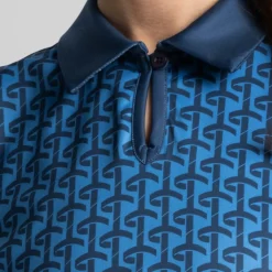 Cross Sportswear Azahara SL Poloshirt Campanula Blue (720) Best