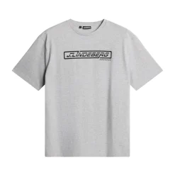 J.Lindeberg Baldwin T-Shirt Light-Grey-Melange Hot