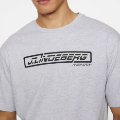 J.Lindeberg Baldwin T-Shirt Light-Grey-Melange Hot