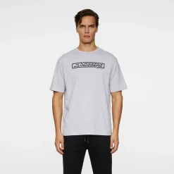 J.Lindeberg Baldwin T-Shirt Light-Grey-Melange Hot