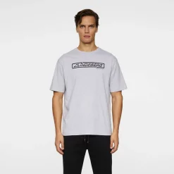 J.Lindeberg Baldwin T-Shirt Light-Grey-Melange Hot