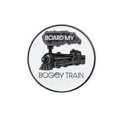 Bogeys & Birdies Ball Marker Board My Bogey Train Best