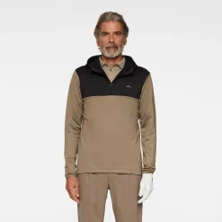 J.Lindeberg Banks Zip Hood Brindle Online