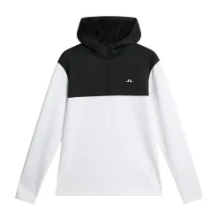 J.Lindeberg Banks Zip Hood Vit White Online