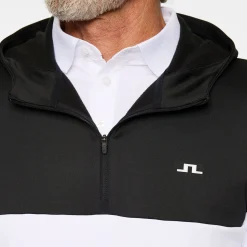 J.Lindeberg Banks Zip Hood Vit White Online