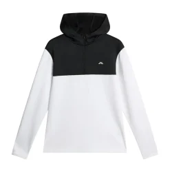 J.Lindeberg Banks Zip Hood Vit White Online
