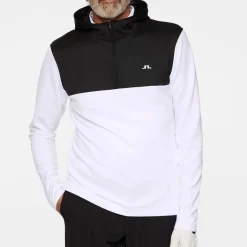 J.Lindeberg Banks Zip Hood Vit White Online