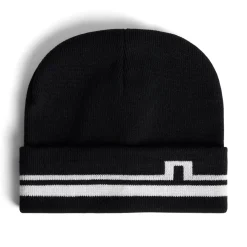 J.Lindeberg Barney Beanie Svart Black Clearance