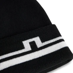 J.Lindeberg Barney Beanie Svart Black Clearance