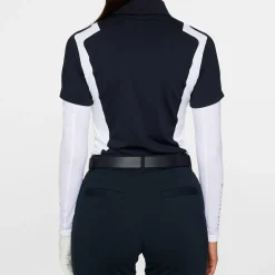 J.Lindeberg Bea Polo Blå JL Navy Best