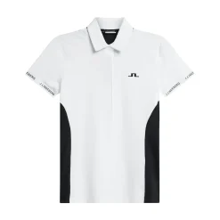 J.Lindeberg Becca Polo Vit White New