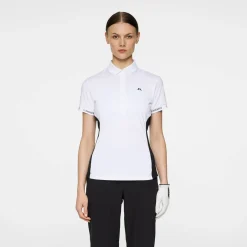 J.Lindeberg Becca Polo Vit White New