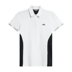 J.Lindeberg Becca Polo Vit White New