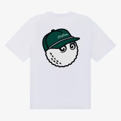 Malbon Golf Bermuda Baldwin Tee Vit White Online