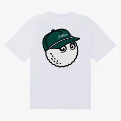Malbon Golf Bermuda Baldwin Tee Vit White Online