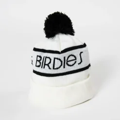 Bogeys & Birdies Bobble Hat Vit Svart White/Black Hot