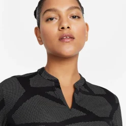 Nike Breathe Short-Sleeve G Black-Dust