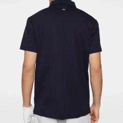 J.Lindeberg Bridger Polo Blå JL Navy Outlet