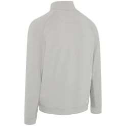 Callaway Brushed Rib 1/4 Zip Pullover Concrete-Htr Clearance