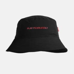 Ghost Golf Bucket Hat Svart Black Outlet