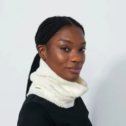 Daily Sports Cable Knit Neck Warmer Vit Ivory Sale