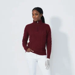 Daily Sports Cable Ls Pullover Lined Winery New