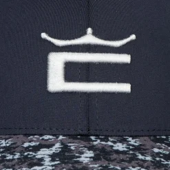 Cobra Camo Crown C Snapback Cap Blå Navy Blazer Discount